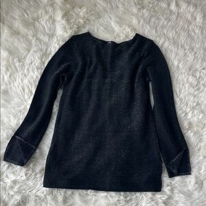 Oodji Elegant Black metallic shine Women's Sweater